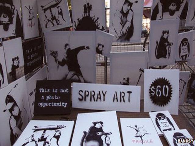 Banksy stall sells his art for $60