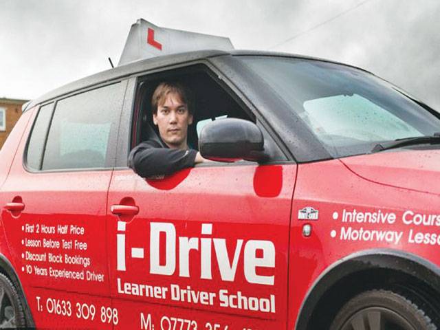 ‘Blind man’ passes his driving test