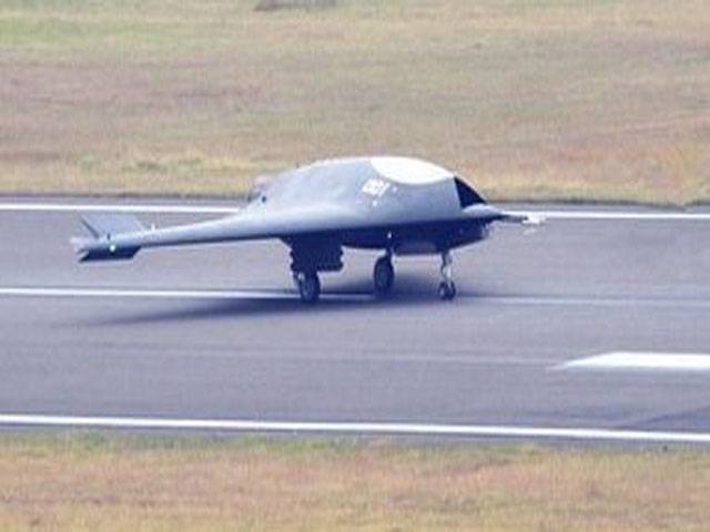 China tests first stealth combat drone