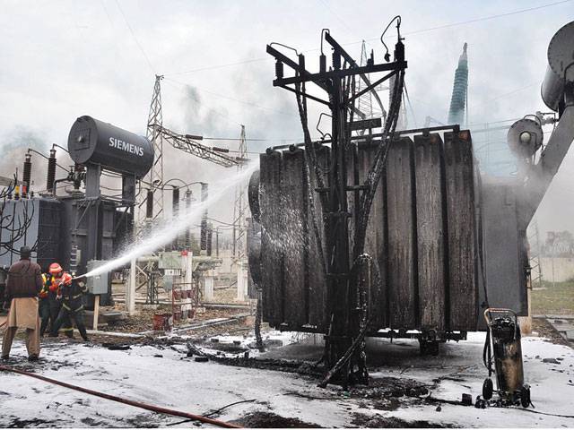 Grid station gutted due to short-circuit