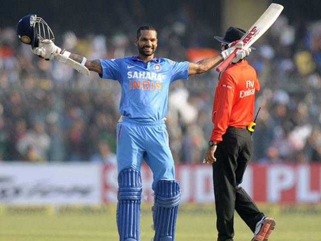 Dhawan powers India to series win over West Indies