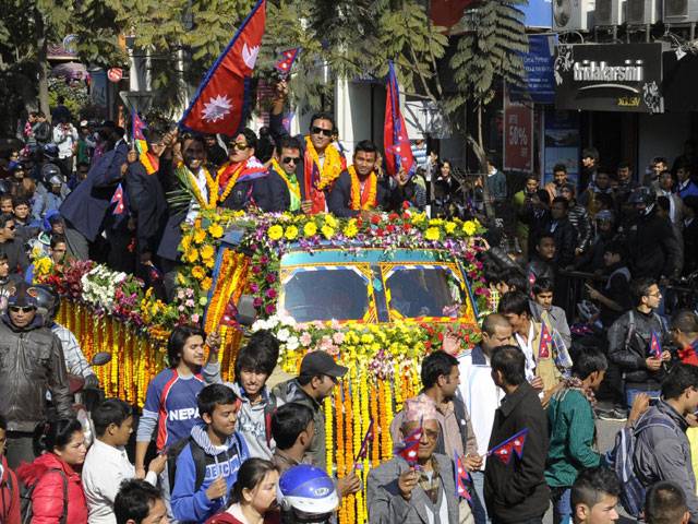 Rapturous welcome for Nepal's T20 heroes