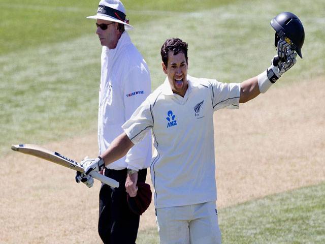 Taylor double ton puts New Zealand in charge