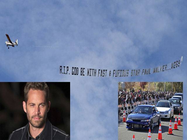Tribute to Fast and Furious star