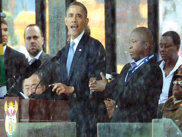 Fake ‘signer’ at Mandela memorial outrages deaf