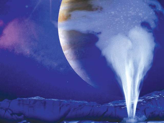 Water shooting from Jupiter’s moon spotted