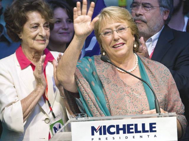 Bachelet wins Chile presidential run-off