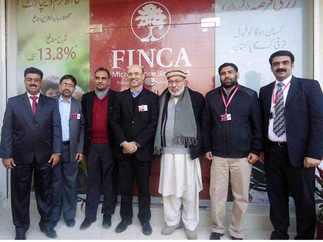 FINCA bank opens booth in Hasan Abdal