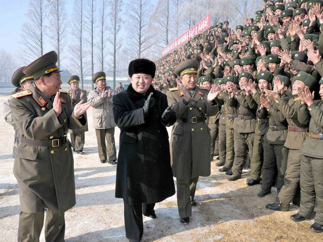 Kim urges military to bolster combat readiness