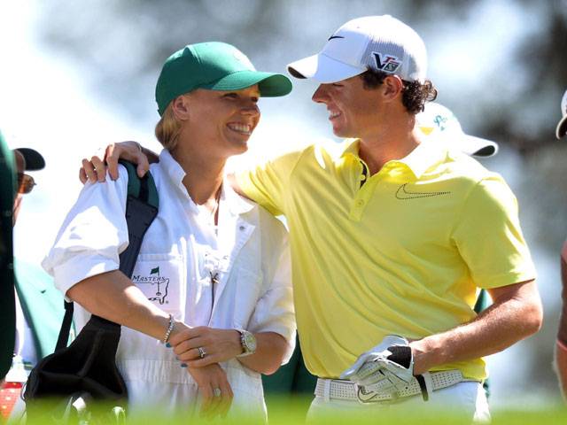 Golf star McIlroy and tennis star Wozniacki engaged
