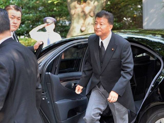 Japan minister visits controversial war shrine