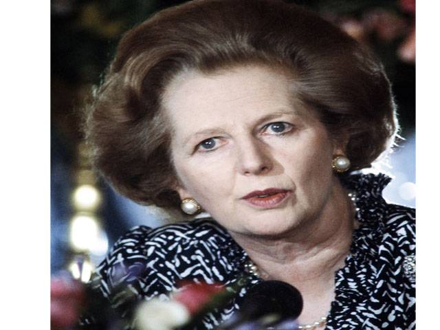 Thatcher’s hairdo was high-maintenance