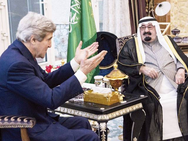 Kerry pledges 'fair' Mideast plan as he woos Arab allies