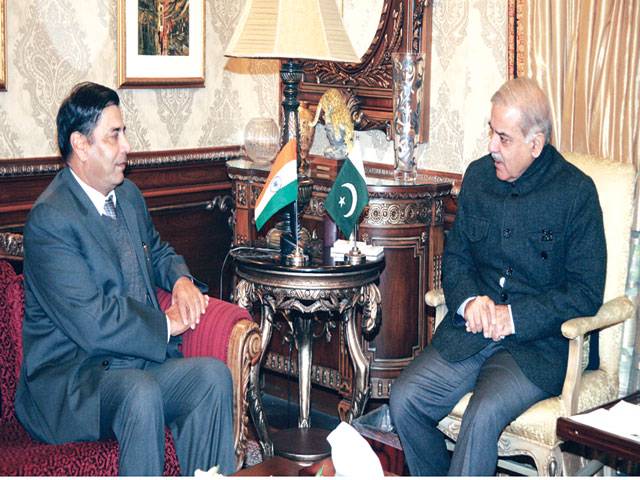 Shahbaz stresses Pak-India peace
