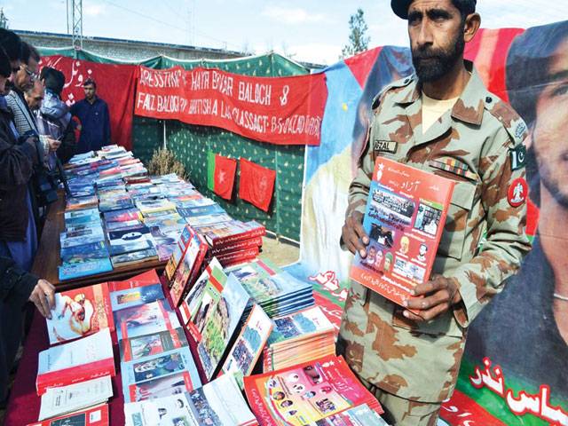 FC seizes anti-Pak literature in Turbat varsity