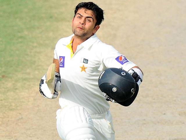 Shehzad hits hundred but Pakistan toil for runs