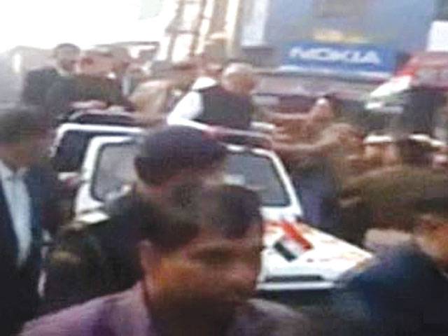Youth slaps Haryana CM