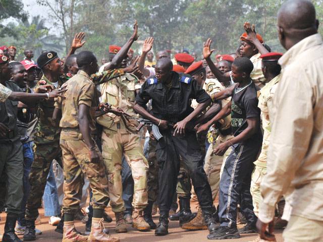 C Africa soldiers lynch ex-rebel at ceremony