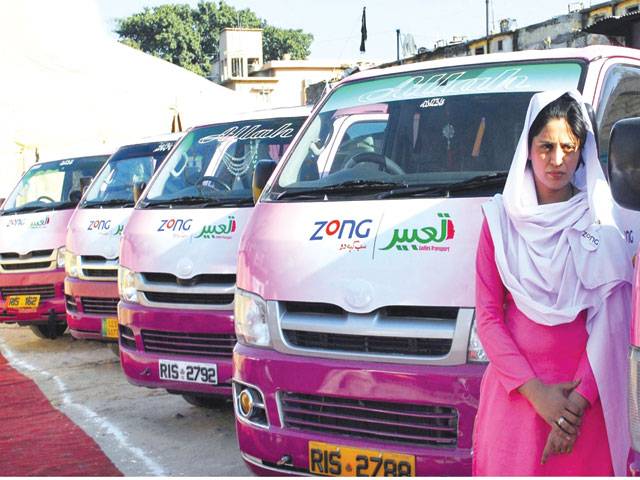 Pindi women have transport service 