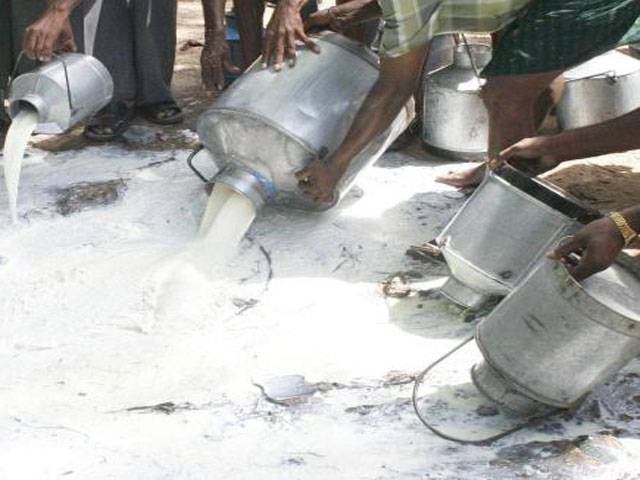 Action taken against adulterated milk 