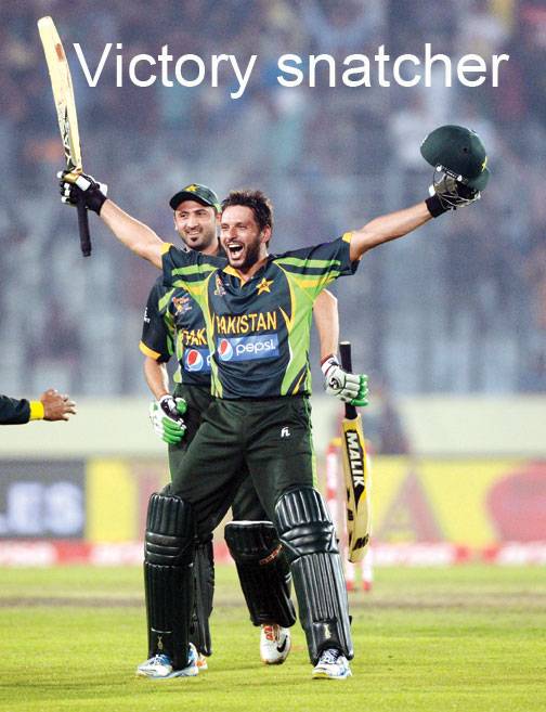 Afridi blitz downs India in Asia Cup thriller