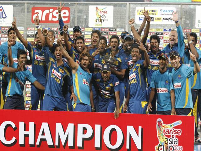 Lanka dethrone Pakistan as Asian champs 