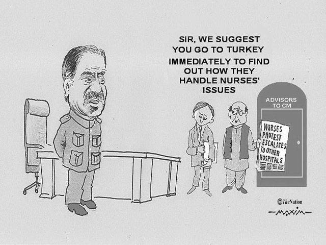 Sir, we suggest you go to rurkey immediately to find out how they handle nurses\' issues Nurses protest escalates to other hospitals