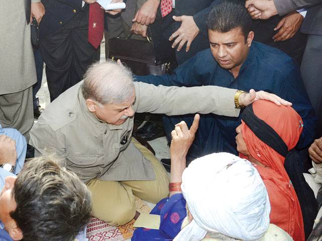 Heads roll as Shahbaz visits rape victim’s family