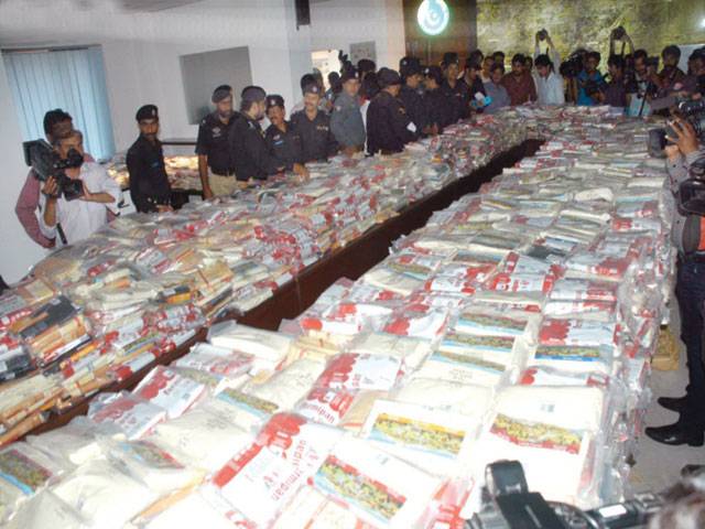 7,000-kg marijuana seized in Karachi