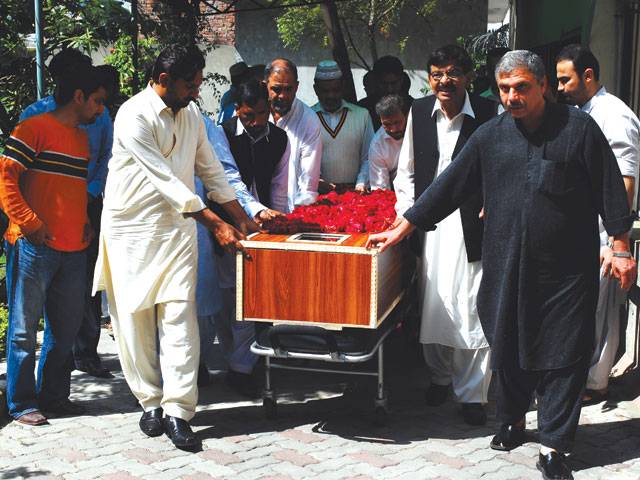 Agha laid to rest