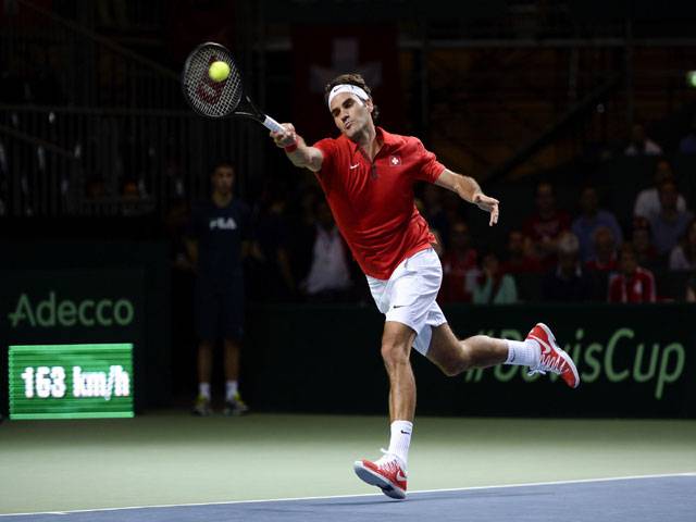 Comeback kings Swiss, Italy, France in Davis Cup semis