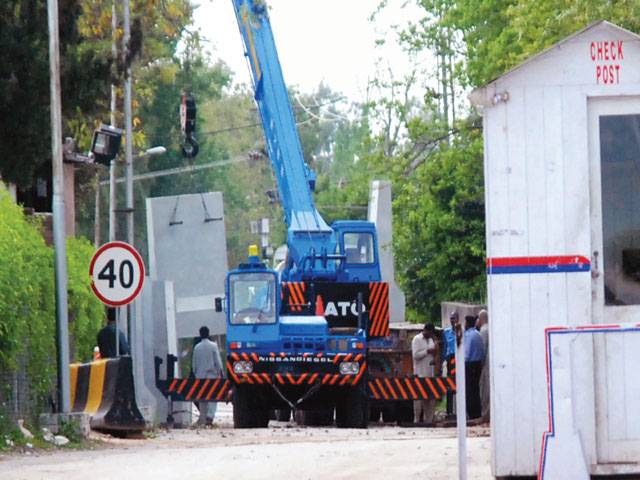 CDA erects bombproof wall for ex-president’s farmhouse