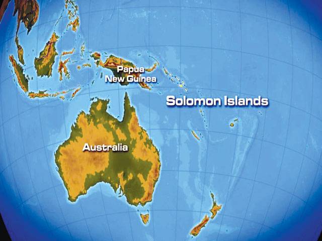 Magnitude 7.5 quake strikes off Solomon Islands