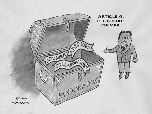 Article 6, let justice prevail Accomplic Abbetors collaborators Pandora box