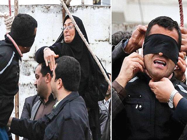 Iran mother spares son\'s killer with slap