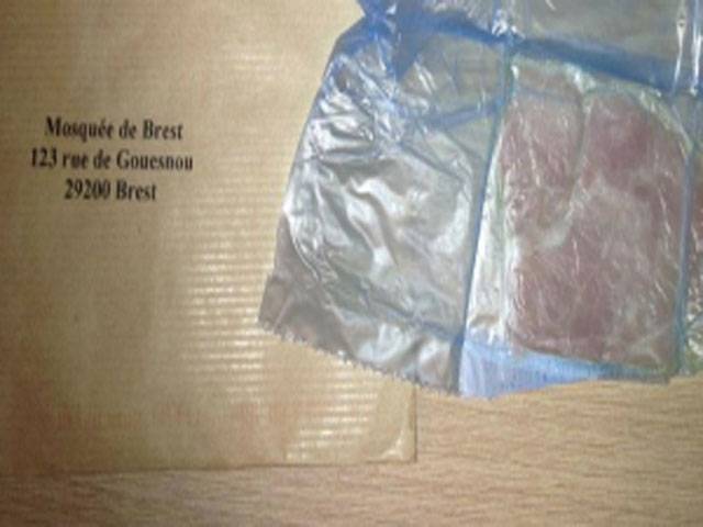French mosque receives pork pate in letterbox