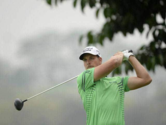 Stenson slams China Open course, Poulter in the hunt