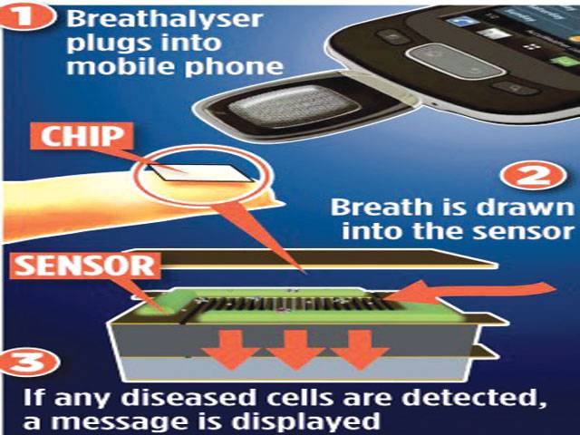 Mobile phones can check cancer signs