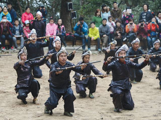 China village gunning for tourists