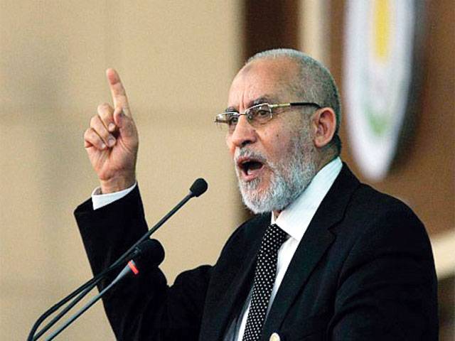 Egypt Brotherhood leader hits out at death sentence