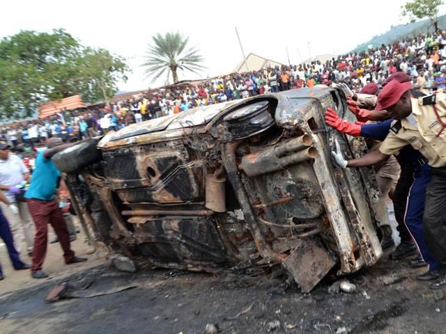 19 dead in Nigeria capital blast before top summit