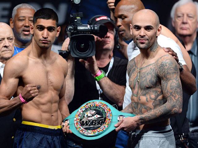 Amir targeting clash with Mayweather