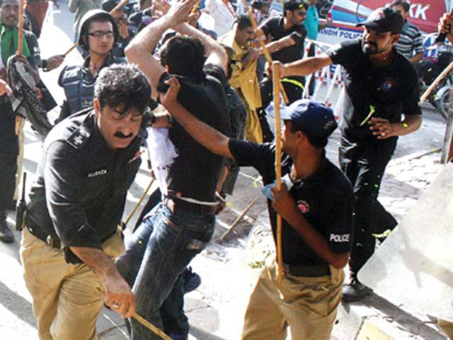 Police detain 20 Sindh revenue workers