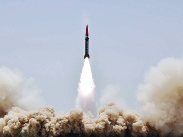 Hatf III ballistic missile test-fired successfully