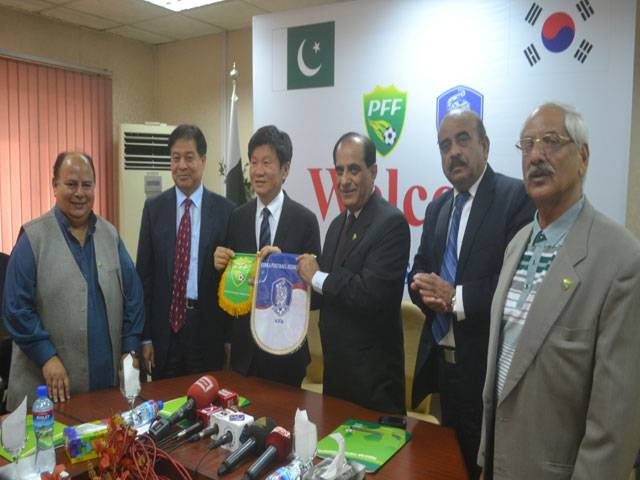 Korea to promote football in Pakistan