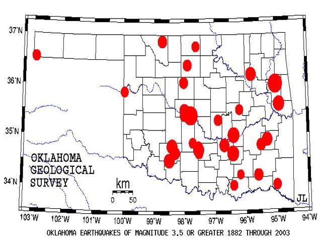 Oklahoma earthquakes linked to oil and gas production