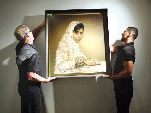 Portrait of Malala sells for $102,500 at auction