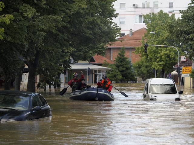 Balkans flood
