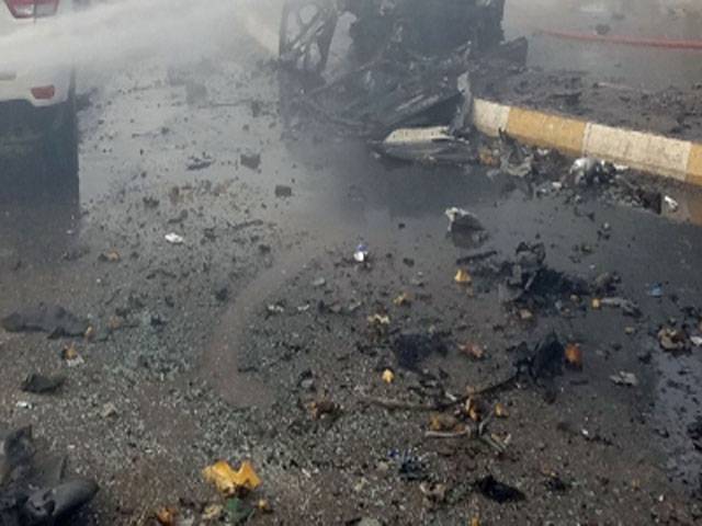 Motorcycle bomb explodes in Kalat