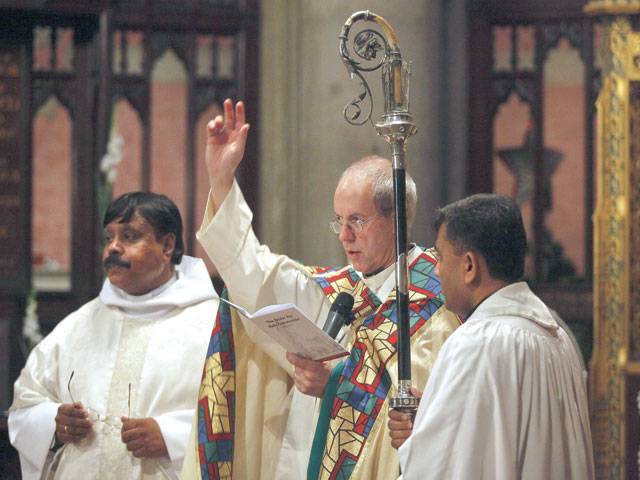 Anglican leader speaks about sense of anxiety